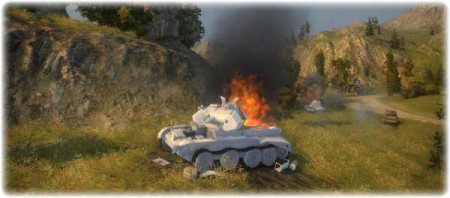 White crash Tanks